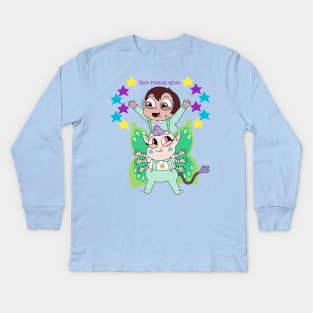 Meteora & Mariposa Kids Long Sleeve T-Shirt